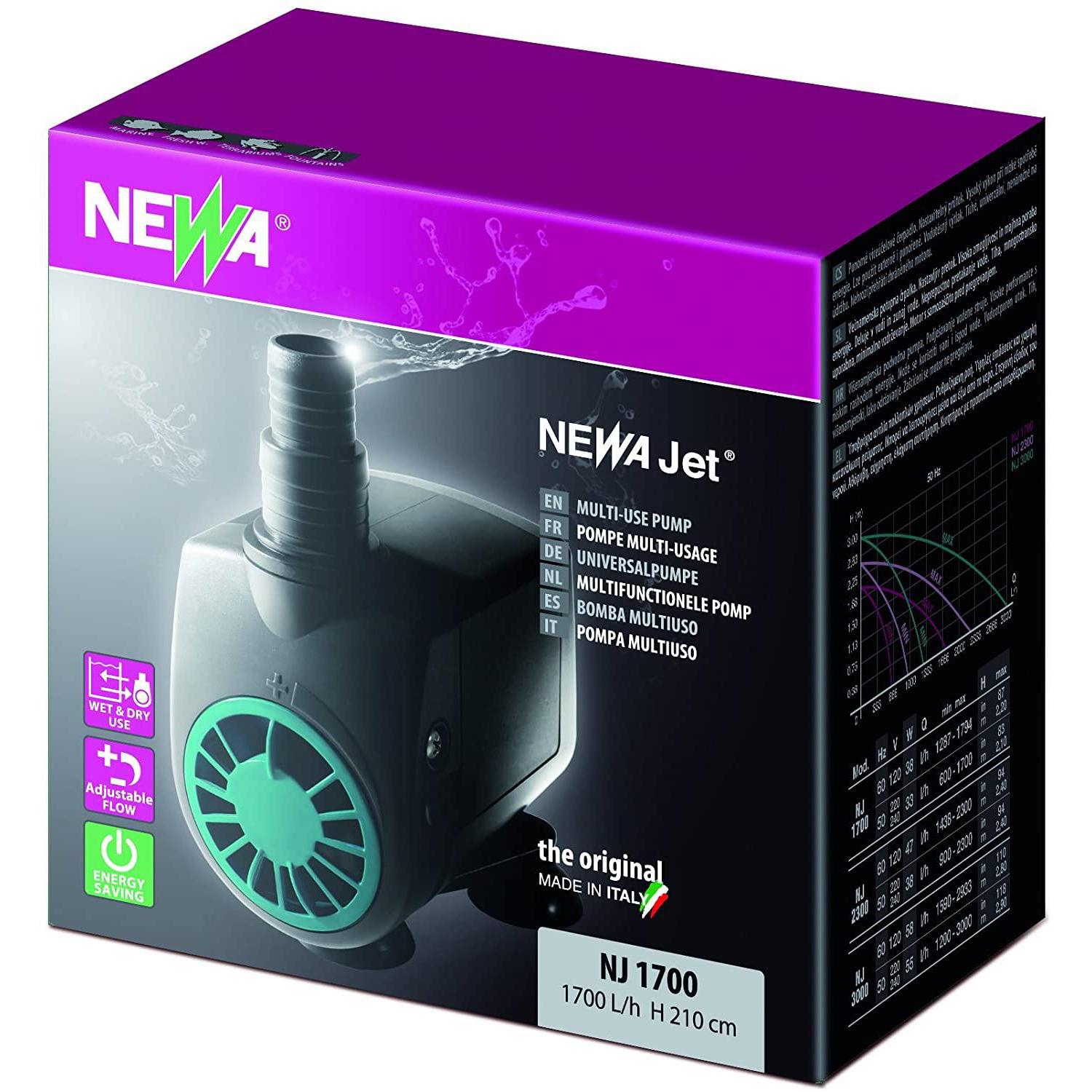 Newa Jet NJ1700 Portata Regolabile da 600 a 1700 L/H Newa Jet NJ1700 Portata Regolabile da 600 a 1700 L/H